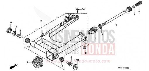 BRAS OSCILLANT VT1100C2X de 1999